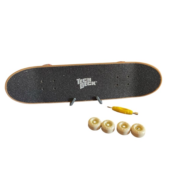 Zero American Flag Tech Deck Hand Board Rare Punk Classic - Picture 10 of 15